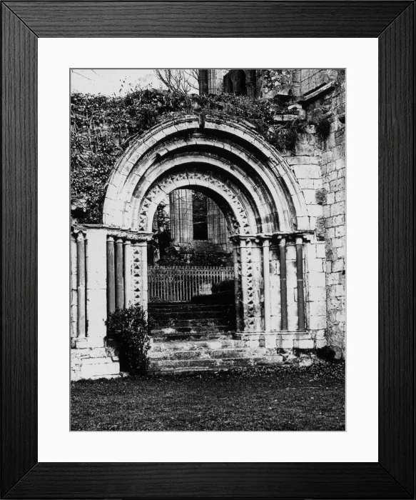 Framed Print : Cloister door, Dryburgh Abbey, near Dryburgh, Scotland Framed Print : Cloister door, Dryburgh Abbey, near Dryburgh, Scotland