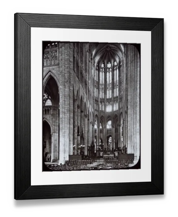Framed Print : Interior view of Beauvais Cathedral, northern France Framed Print : Interior view of Beauvais Cathedral, northern France