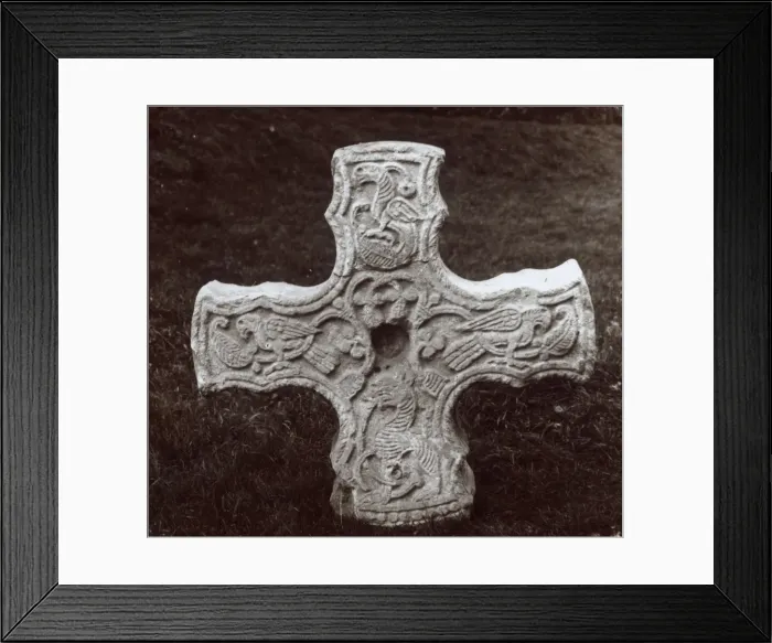 Framed Print : Saxon stone cross, St Michaels Church, Cropthorne, Worcs Framed Print : Saxon stone cross, St Michaels Church, Cropthorne, Worcs