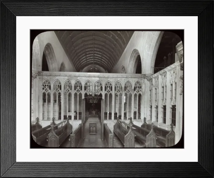 Framed Print : St Marys Church, High Street, Totnes, Devon Framed Print : St Marys Church, High Street, Totnes, Devon