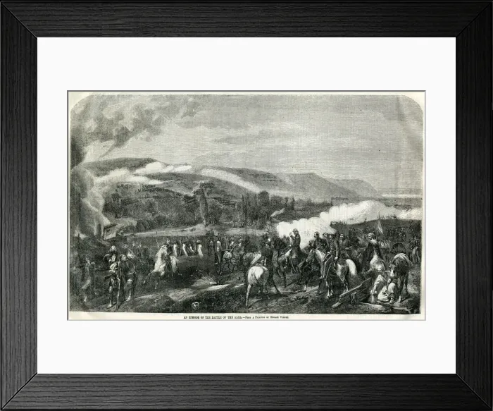 Framed Print : Battle of the Alma, September 1854 Framed Print : Battle of the Alma, September 1854