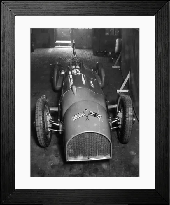 Framed Print : Sir Malcolm Campbells Bluebird II Framed Print : Sir Malcolm Campbells Bluebird II