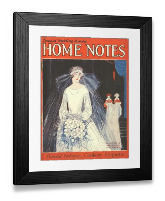 Framed Print : Beautiful bride and page boys Framed Print : Beautiful bride and page boys