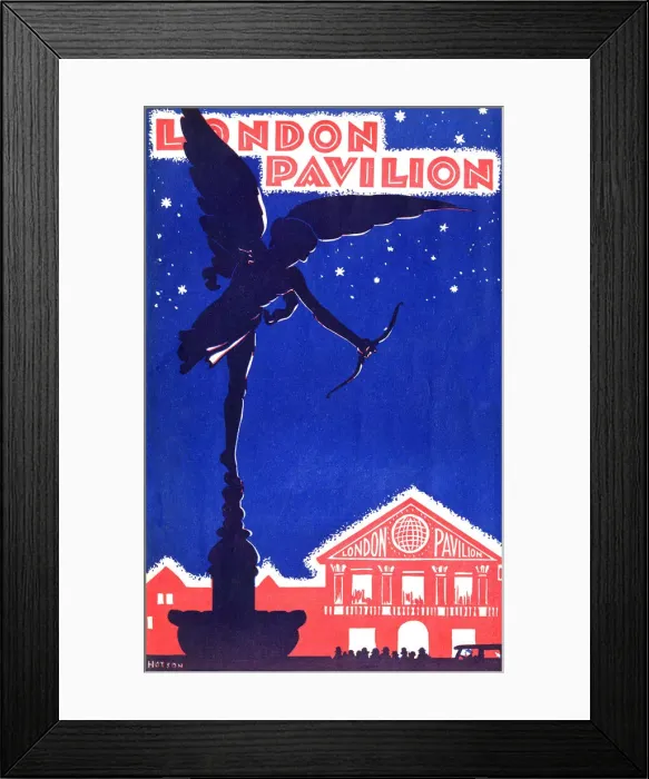 Framed Print : The London Pavilion Framed Print : The London Pavilion