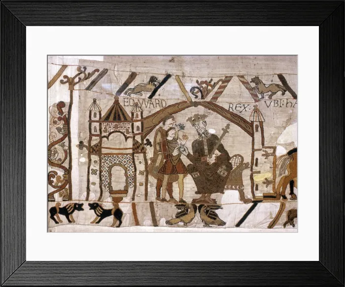 Framed Print : The Bayeux Tapestry, part 1 Framed Print : The Bayeux Tapestry, part 1