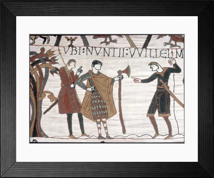 Framed Print : The Bayeux Tapestry - Norman conquest of England Framed Print : The Bayeux Tapestry - Norman conquest of England