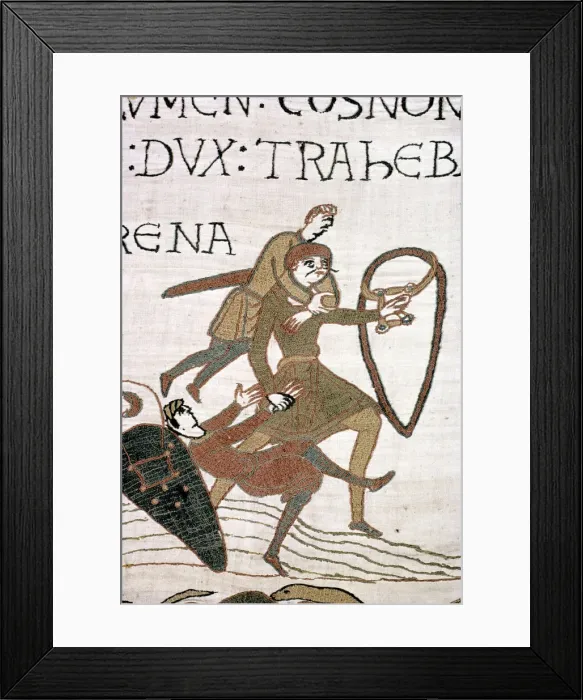 Framed Print : The Bayeux Tapestry - Norman conquest of England Framed Print : The Bayeux Tapestry - Norman conquest of England