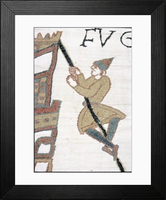Framed Print : The Bayeux Tapestry - Norman conquest of England Framed Print : The Bayeux Tapestry - Norman conquest of England