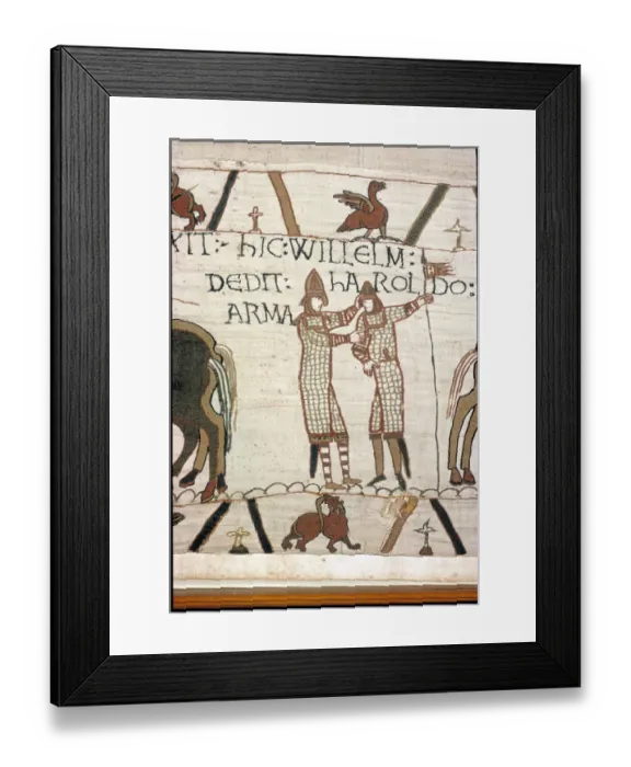 Framed Print : The Bayeux Tapestry - Norman conquest of England Framed Print : The Bayeux Tapestry - Norman conquest of England