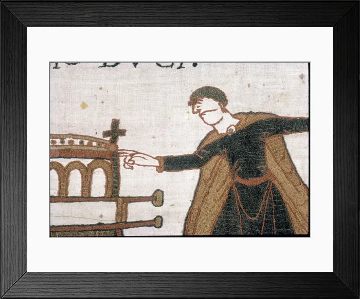 Framed Print : The Bayeux Tapestry - Norman conquest of England Framed Print : The Bayeux Tapestry - Norman conquest of England