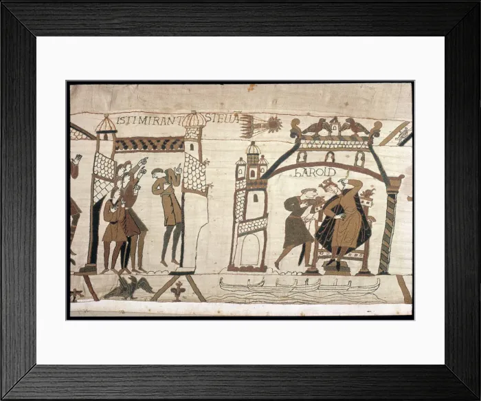 Framed Print : The Bayeux Tapestry - Norman conquest of England Framed Print : The Bayeux Tapestry - Norman conquest of England