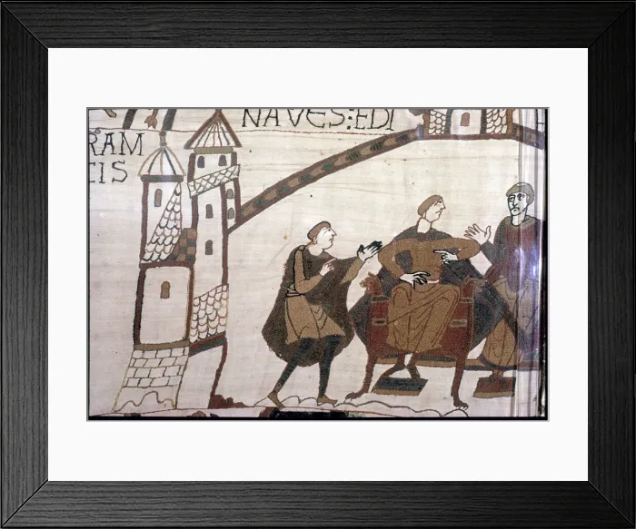 Framed Print : The Bayeux Tapestry - Norman conquest of England Framed Print : The Bayeux Tapestry - Norman conquest of England
