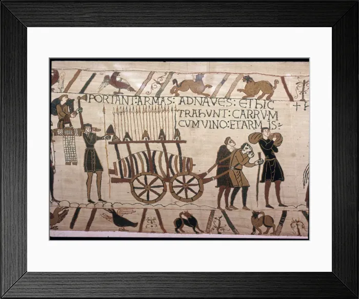 Framed Print : The Bayeux Tapestry - Norman conquest of England Framed Print : The Bayeux Tapestry - Norman conquest of England