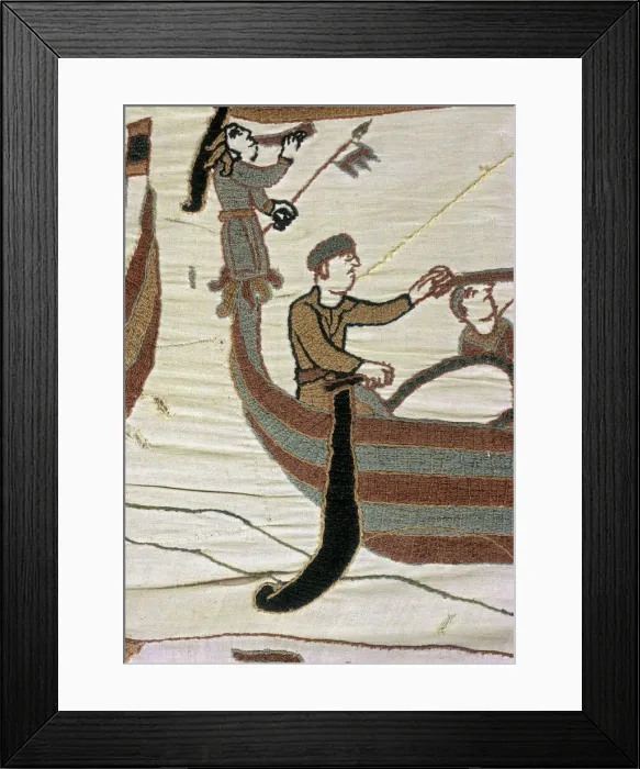 Framed Print : The Bayeux Tapestry - Norman conquest of England Framed Print : The Bayeux Tapestry - Norman conquest of England