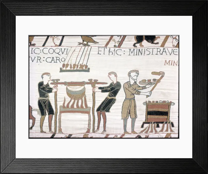 Framed Print : The Bayeux Tapestry - Norman conquest of England Framed Print : The Bayeux Tapestry - Norman conquest of England