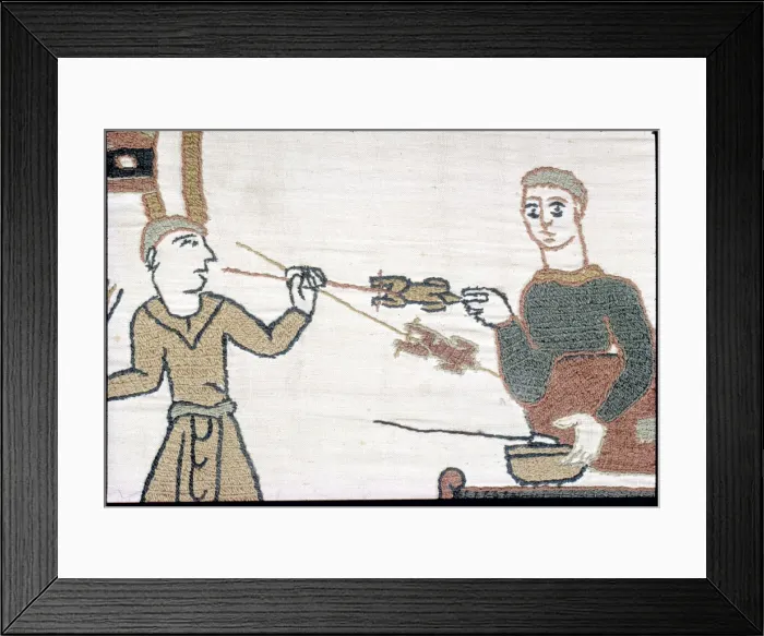 Framed Print : The Bayeux Tapestry - Norman conquest of England Framed Print : The Bayeux Tapestry - Norman conquest of England
