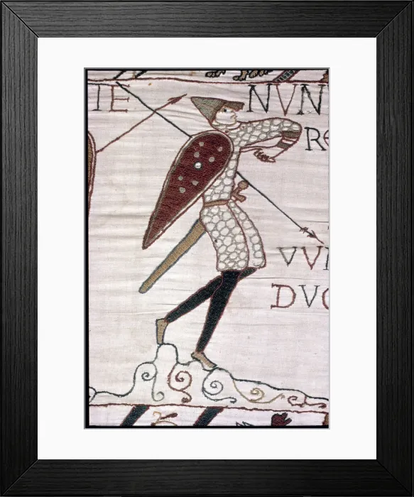 Framed Print : The Bayeux Tapestry - Norman conquest of England Framed Print : The Bayeux Tapestry - Norman conquest of England