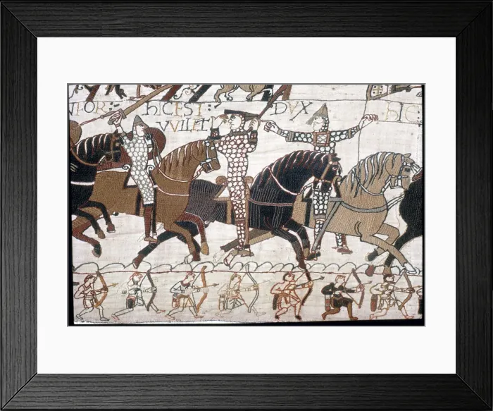 Framed Print : The Bayeux Tapestry - Norman conquest of England Framed Print : The Bayeux Tapestry - Norman conquest of England