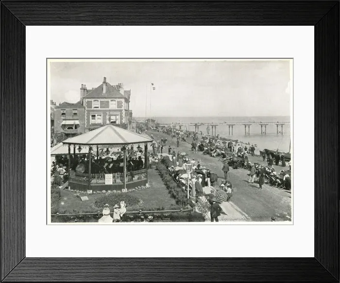 Framed Print : The Promenade, Deal, Kent Framed Print : The Promenade, Deal, Kent