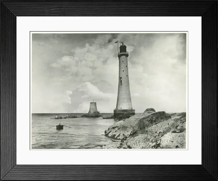 Framed Print : Eddystone Lighthouse, Devon and Cornwall Framed Print : Eddystone Lighthouse, Devon and Cornwall