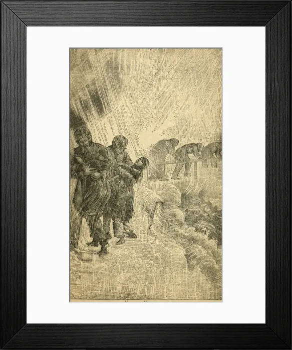 Framed Print : Under Niagara Falls on the Canadian American border Framed Print : Under Niagara Falls on the Canadian American border
