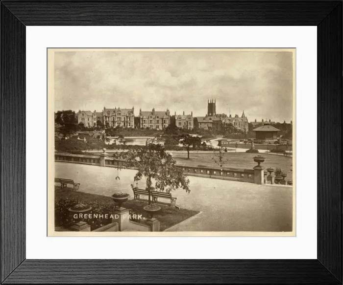 Framed Print : Greenhead Park, Huddersfield, Yorkshire Framed Print : Greenhead Park, Huddersfield, Yorkshire