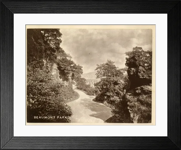 Framed Print : Beaumont Park, Huddersfield, Yorkshire Framed Print : Beaumont Park, Huddersfield, Yorkshire