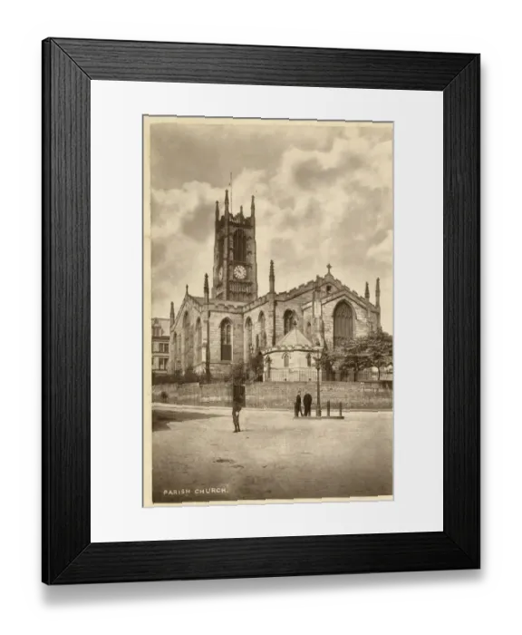 Framed Print : Parish Church, Huddersfield, Yorkshire