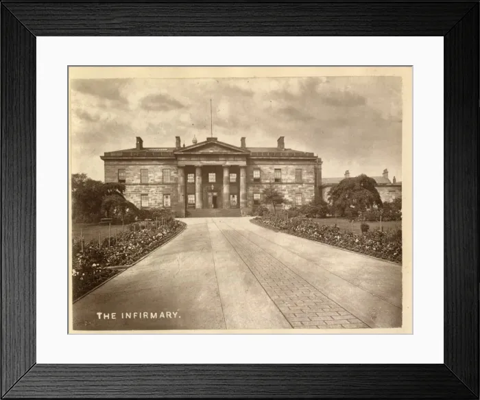 Framed Print : The Infirmary, Huddersfield, Yorkshire Framed Print : The Infirmary, Huddersfield, Yorkshire