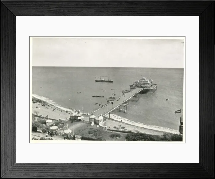 Framed Print : The Pier, Folkestone, Kent Framed Print : The Pier, Folkestone, Kent