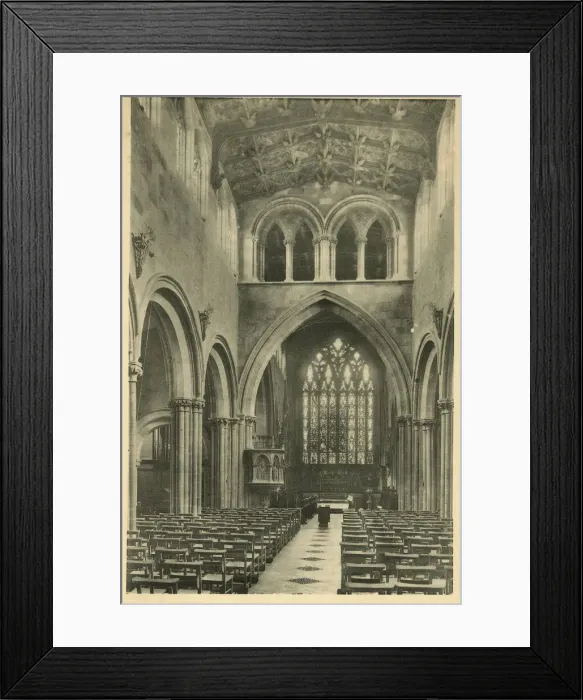 Framed Print : St Marys Church, Shrewsbury, Shropshire Framed Print : St Marys Church, Shrewsbury, Shropshire