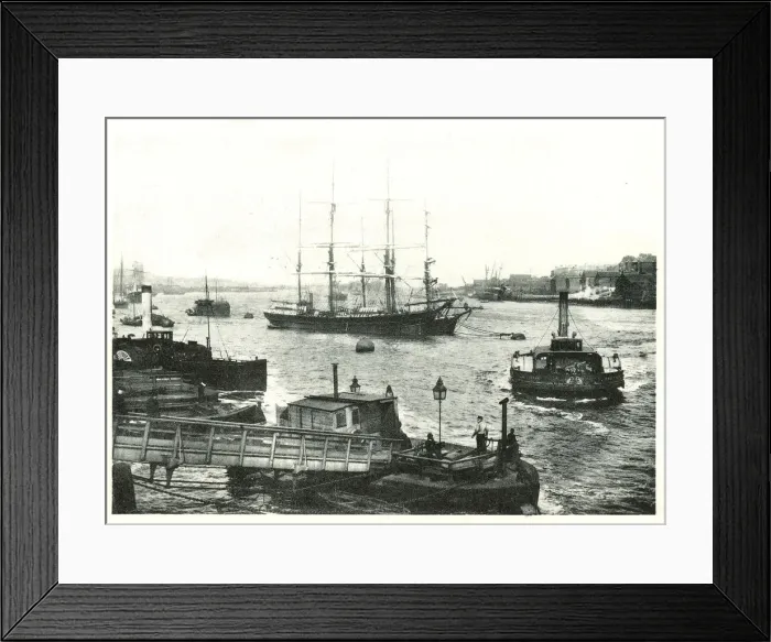 Framed Print : River Tyne, South Shields, Tyne and Wear Framed Print : River Tyne, South Shields, Tyne and Wear