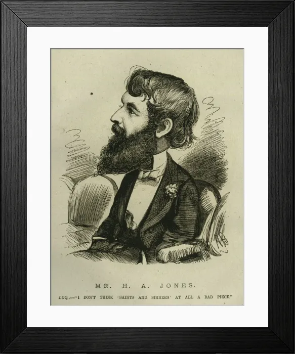 Framed Print : Cartoon, H A Jones Framed Print : Cartoon, H A Jones