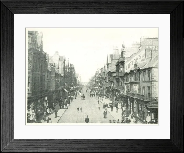 Framed Print : King Street, South Shields, Tyne and Wear
