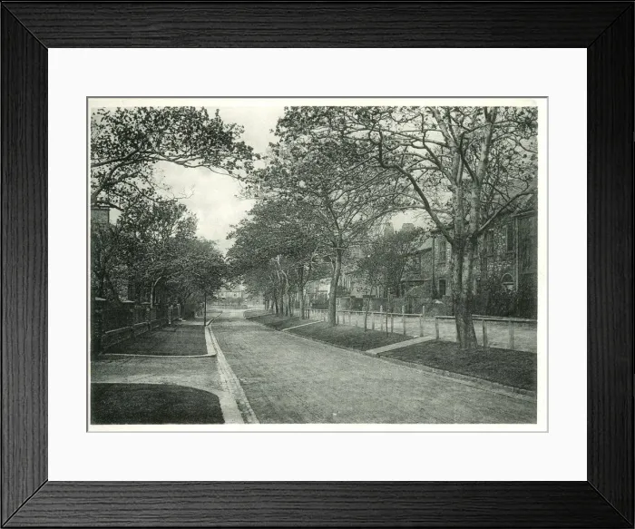 Framed Print : Westoe Village, South Shields, Tyne and Wear Framed Print : Westoe Village, South Shields, Tyne and Wear