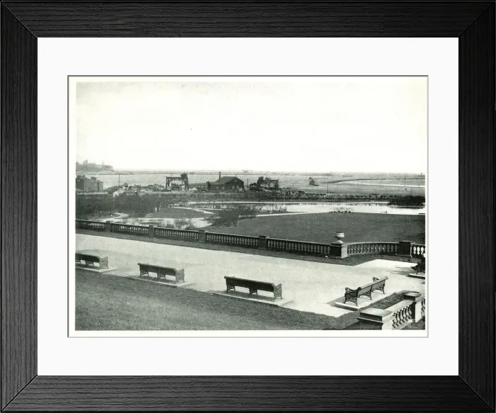 Framed Print : South Marine Park, South Shields, Tyne and Wear Framed Print : South Marine Park, South Shields, Tyne and Wear