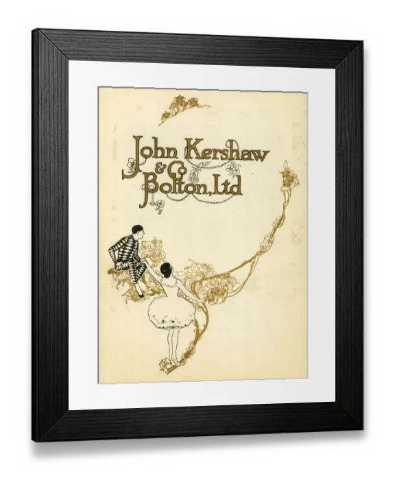 Framed Print : John Kershaw & Co (Bolton) Ltd, Lancashire Framed Print : John Kershaw & Co (Bolton) Ltd, Lancashire