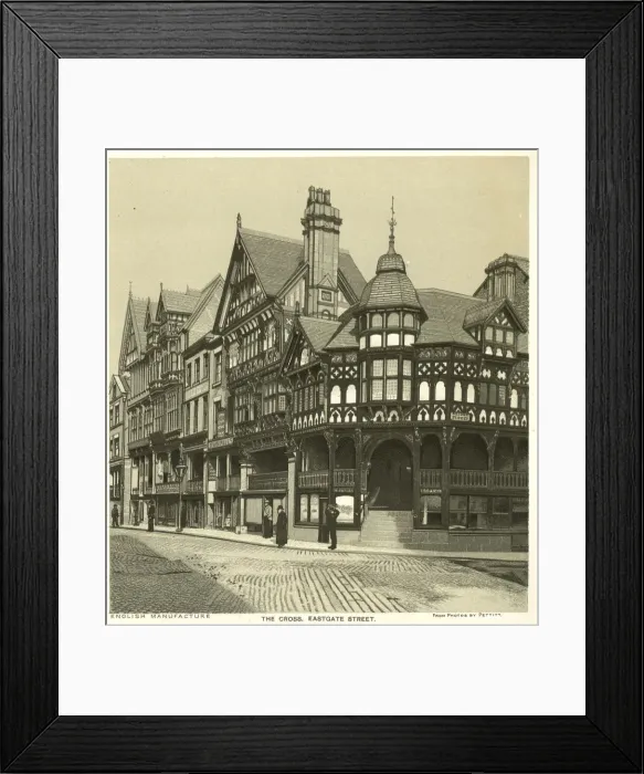 Framed Print : The Cross, Eastgate Street, Chester Framed Print : The Cross, Eastgate Street, Chester
