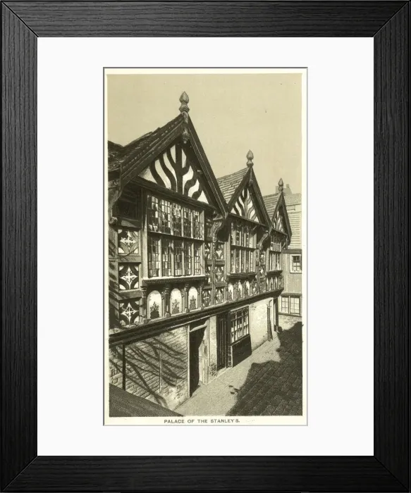 Framed Print : Palace of the Stanleys, Chester Framed Print : Palace of the Stanleys, Chester