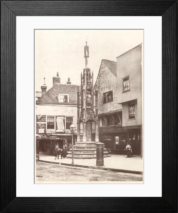 Framed Print : City Cross, Winchester, Hampshire Framed Print : City Cross, Winchester, Hampshire