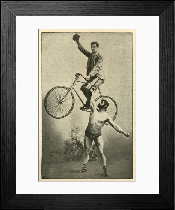 Framed Print : Georg Strangelimcier-Rasso, the strongest man on earth Framed Print : Georg Strangelimcier-Rasso, the strongest man on earth