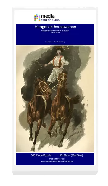 Hungarian horsewoman