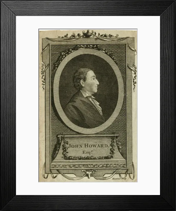 Framed Print : John Howard, philanthropist and social reformer Framed Print : John Howard, philanthropist and social reformer