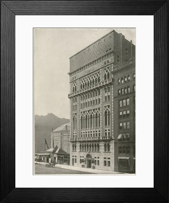 Framed Print : Chicago Athletic Association Michigan Avenue, Chicago Framed Print : Chicago Athletic Association Michigan Avenue, Chicago