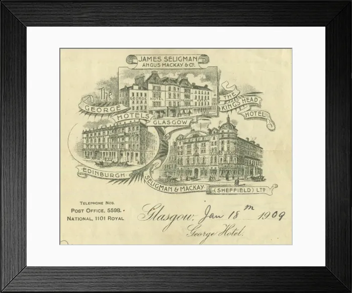 Framed Print : Stationery, James Seligman, Angus Mackay & Co Framed Print : Stationery, James Seligman, Angus Mackay & Co