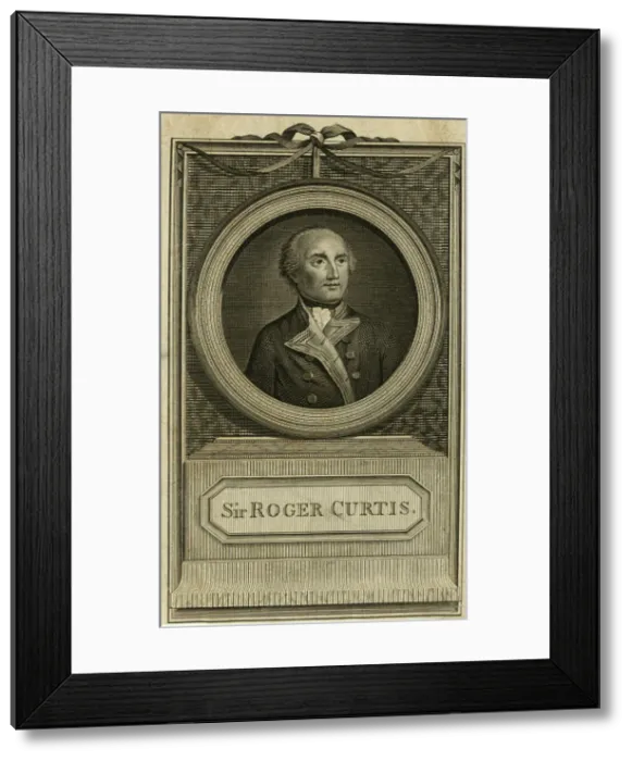 Framed Print : Sir Roger Curtis, Royal Navy Admiral Framed Print : Sir Roger Curtis, Royal Navy Admiral