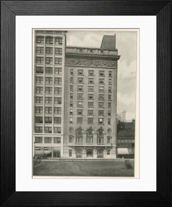 Framed Print : New Illinois Athletic Club, Michigan Avenue, Chicago, USA Framed Print : New Illinois Athletic Club, Michigan Avenue, Chicago, USA