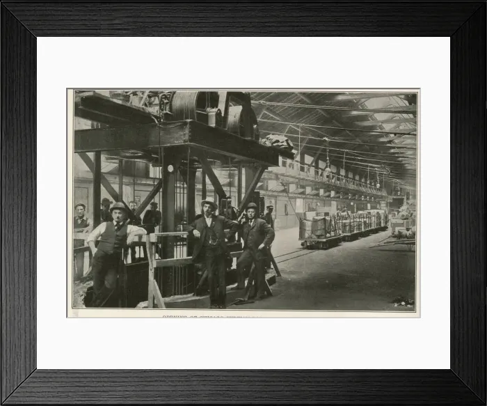 Framed Print : Opening of Chicago Subway for Freight Traffic, 7 July 1905 Framed Print : Opening of Chicago Subway for Freight Traffic, 7 July 1905