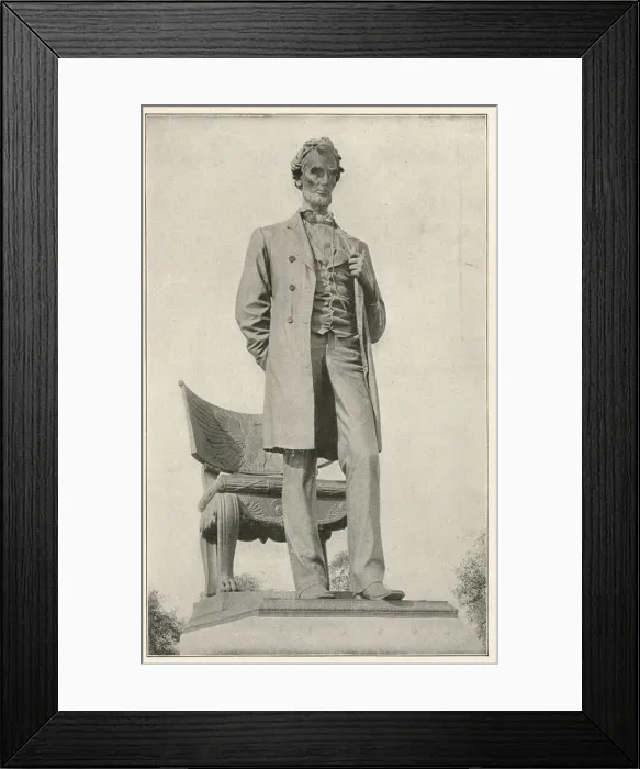 Framed Print : The Lincoln Statue, Lincoln Park, Chicago, USA Framed Print : The Lincoln Statue, Lincoln Park, Chicago, USA