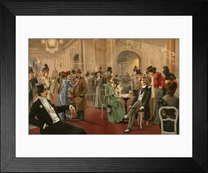 Framed Print : In the foyer of the Apollo Theatre, Berlin Framed Print : In the foyer of the Apollo Theatre, Berlin